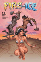 FIRE AND ICE #4 CVR A JOSEPH MICHEAL LINSNER