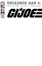 GI JOE #13 CVR G BLANK SKETCH VAR