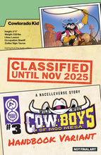 WILD WEST COW-BOYS OF MOO MESA #3 (OF 4) CVR C PATRICK SPAZIANTE HANDBOOK VAR