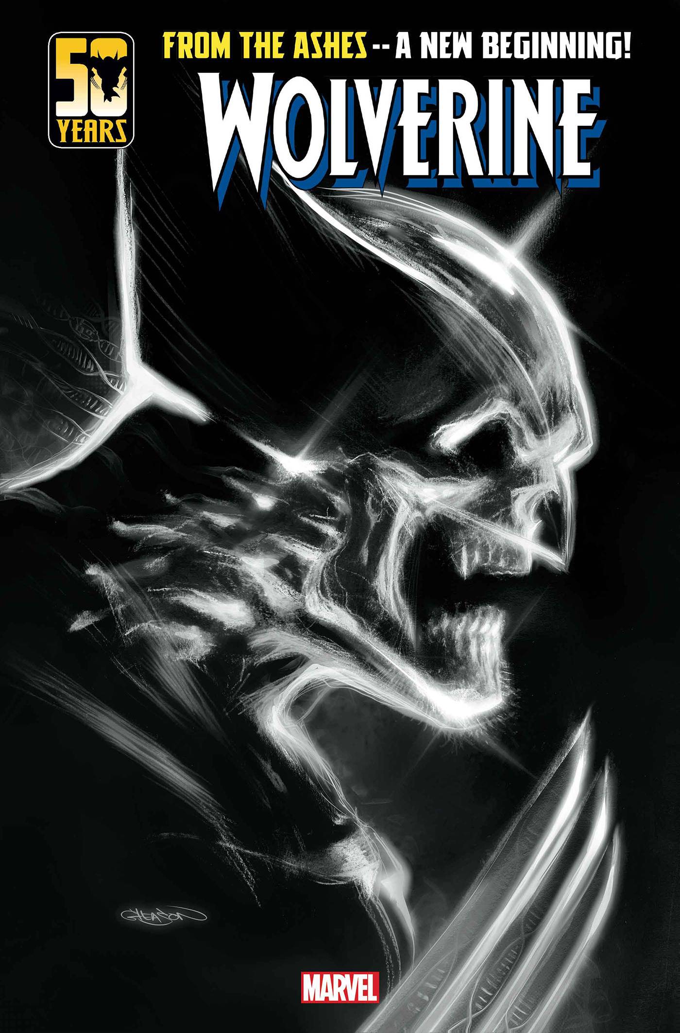WOLVERINE #1 PAT GLEASON ADAMANTIUM HEAD FOIL VAR – Thunder Comics