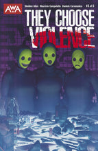 THEY CHOOSE VIOLENCE #3 (OF 5) CVR A RAHZZAH (MR)