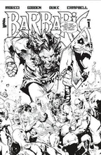 BARBARIC #1 DLX B&W ED CVR A</b><br><span style="color: #ae1f23;"><strong>Limit 1 per customer</strong></span>