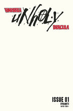 VAMPIRELLA DRACULA UNHOLY #1 CVR G BLANK AUTHENTIX