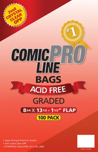 Graded Size - 8 3/4" x 13 1/2" with 2" flap