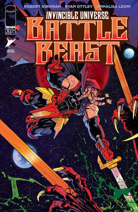 INVINCIBLE UNIVERSE BATTLE BEAST #1 2ND PTG CVR A RYAN OTTLEY
