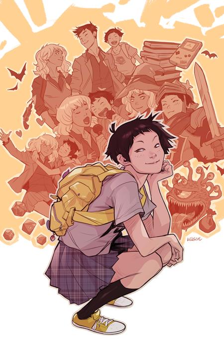 GOTHAM ACADEMY FIRST YEAR #6 (OF 6) CVR A KARL KERSCHL