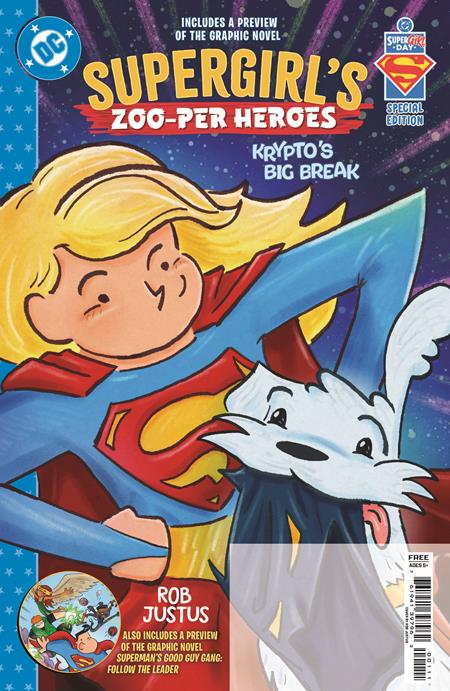 SUPERMAN DAY 2026 - SUPERGIRLS ZOO-PER HEROES KRYPTOS BIG BREAK #1