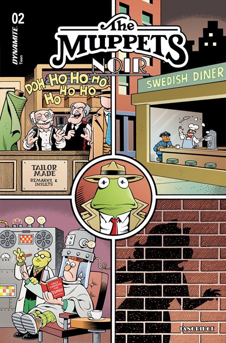 MUPPETS NOIR #2 CVR C ROGER LANGRIDGE METAL VIRGIN CVR VAR