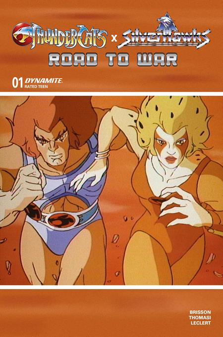 THUNDERCATS X SILVERHAWKS ROAD TO WAR (ONE SHOT) CVR E ANIMATION ART VAR