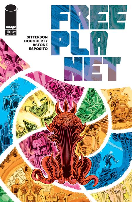 FREE PLANET #10 CVR A JED DOUGHERTY