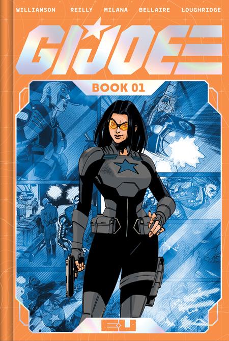 GI JOE DLX ED HC BOOK 01 DIRECT MARKET EXCLUSIVE TOM REILLY CVR