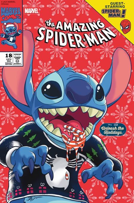 DF AMAZING SPIDER-MAN #18 BEN SU STITCH HOMAGE VARIANT CGC GRADED
