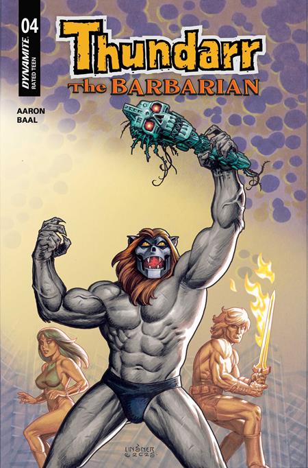 THUNDARR THE BARBARIAN #4 CVR D JOSEPH MICHAEL LINSNER VAR