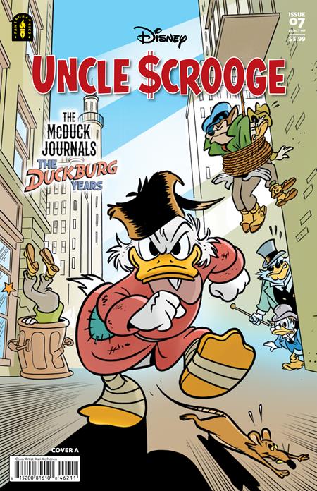 UNCLE SCROOGE LEGACY #467 THE MCDUCK JOURNALS THE DUCKBURG YEARS  CVR A KARI KORHONEN