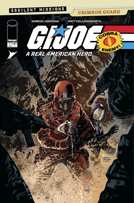 GI JOE A REAL AMERICAN HERO SSSILENT MISSIONS CRIMSON GUARD #1 (ONE SHOT) CVR A GABRIEL HARDMAN