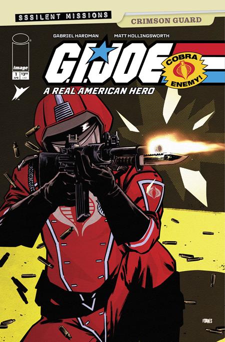 GI JOE A REAL AMERICAN HERO SSSILENT MISSIONS CRIMSON GUARD #1 (ONE SHOT) CVR B JORGE FORNES VAR