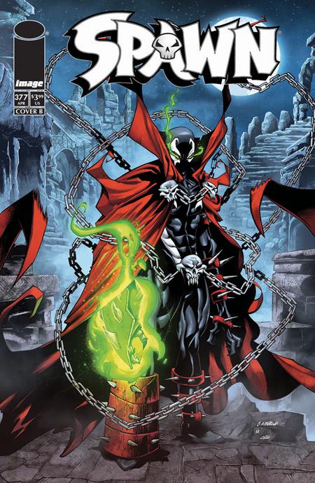 SPAWN #377 CVR B CHRIS CAMPANA VAR