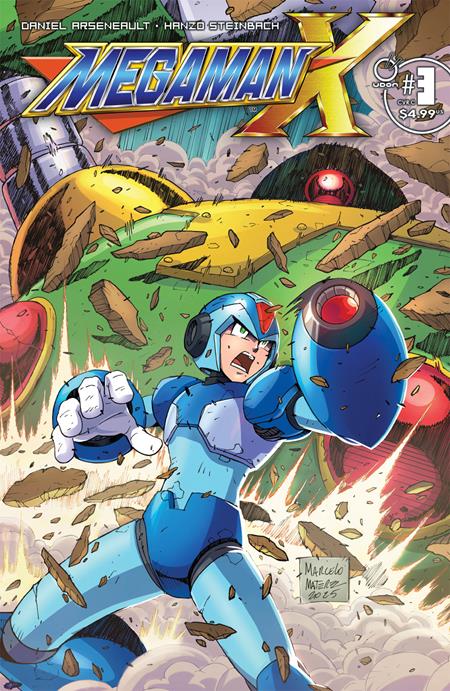 MEGA MAN X #3 (OF 5) CVR C MARCELO MATERE VAR