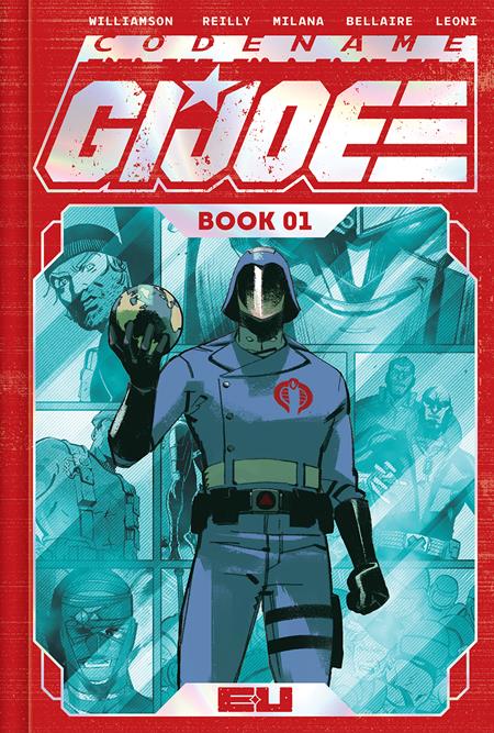 CODENAME GI JOE DLX EDITION HC BOOK 01 DIRECT MARKET EXCLUSIVE ANDREA MILANA & ANNALISA LEONI SPOT FOIL CVR