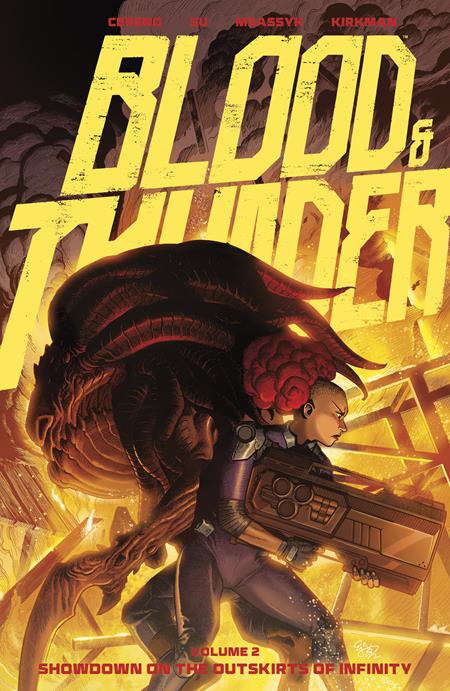 BLOOD & THUNDER TP VOL 02 SHOWDOWN ON THE OUTSKIRTS EJ SU & MSASSYK CVR (MR)
