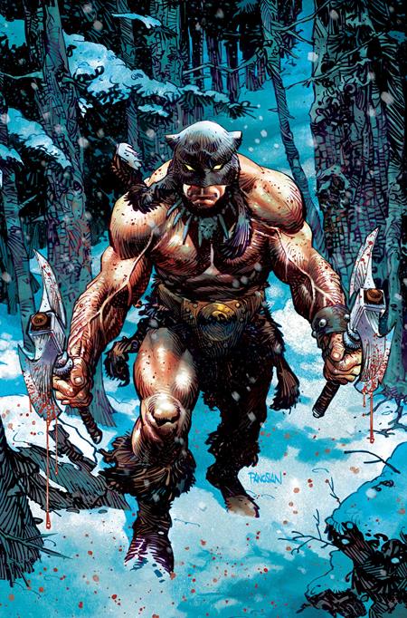 FIRE AND ICE DARKWOLF #1 CVR H DAN PANOSIAN METAL PREMIUM VAR