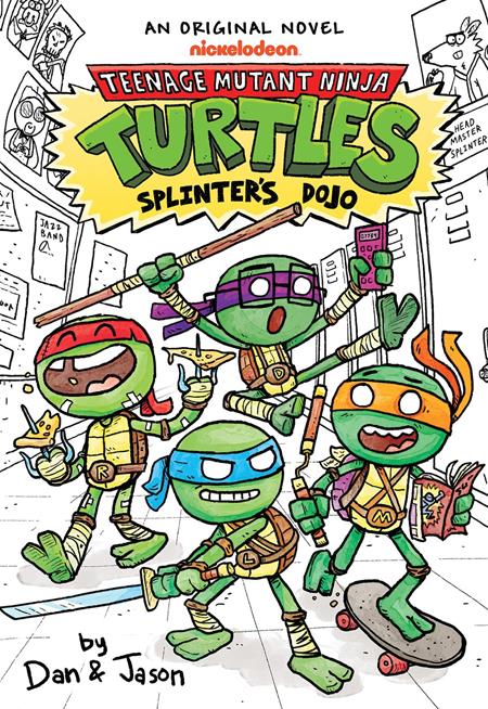 TEENAGE MUTANT NINJA TURTLE ILLUSTRATED NOVEL VOL 01 SPLINTERS DOJO