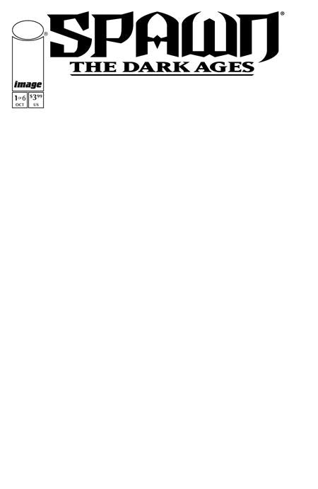 SPAWN THE DARK AGES #1 (OF 6) CVR B BLANK SKETCH VAR