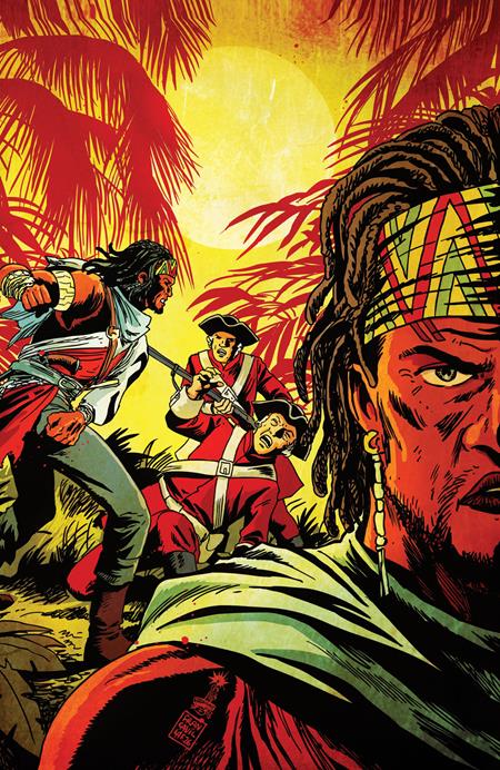 SHAQUILLE ONEAL PRESENTS VENGEANCE UNCHAINED THE LEGEND OF BLACK CAESAR #1 (OF 5) CVR F FRANCESCO FRANCAVILLA CONNECTING FOIL VAR