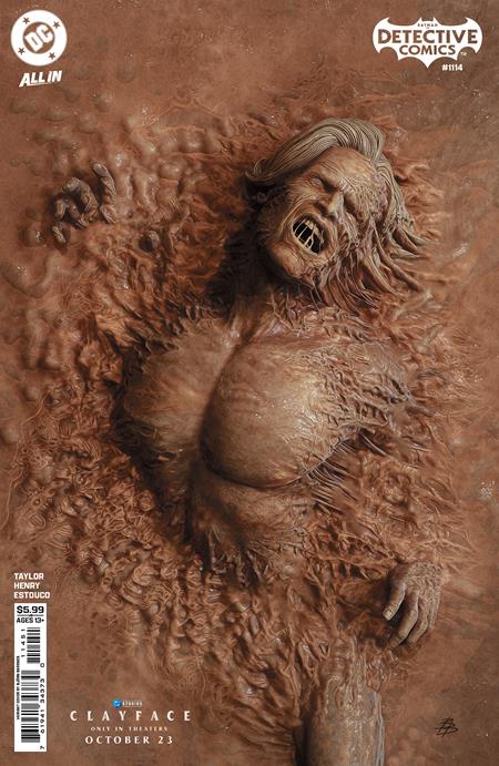 DETECTIVE COMICS #1114 CVR E BJORN BARENDS CLAYFACE MOVIE CARD STOCK VAR (BATMAN BAD SEEDS)