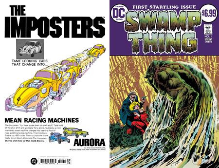 SWAMP THING #1 FACSIMILE EDITION CVR C BERNIE WRIGHTSON FOIL VAR