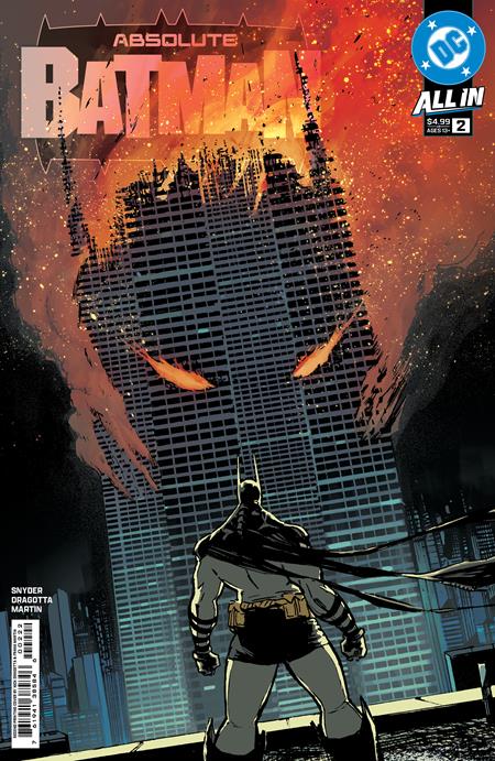 ABSOLUTE BATMAN #2 2nd Printing Cvr A Nick Dragotta