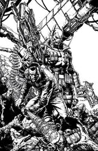 WALKING DEAD DELUXE #124 CVR E DAVID FINCH YOUNGBLOOD TEAM UP B&W VIRGIN VAR