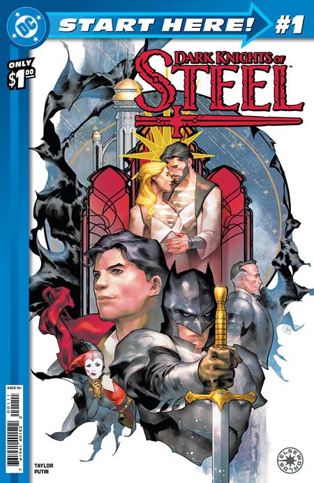 DC START HERE - BUNDLES OF 25 - DARK KNIGHTS OF STEEL #1 (NET)