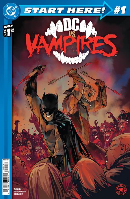 DC START HERE - BUNDLES OF 25 - DC VS VAMPIRES #1 (NET)