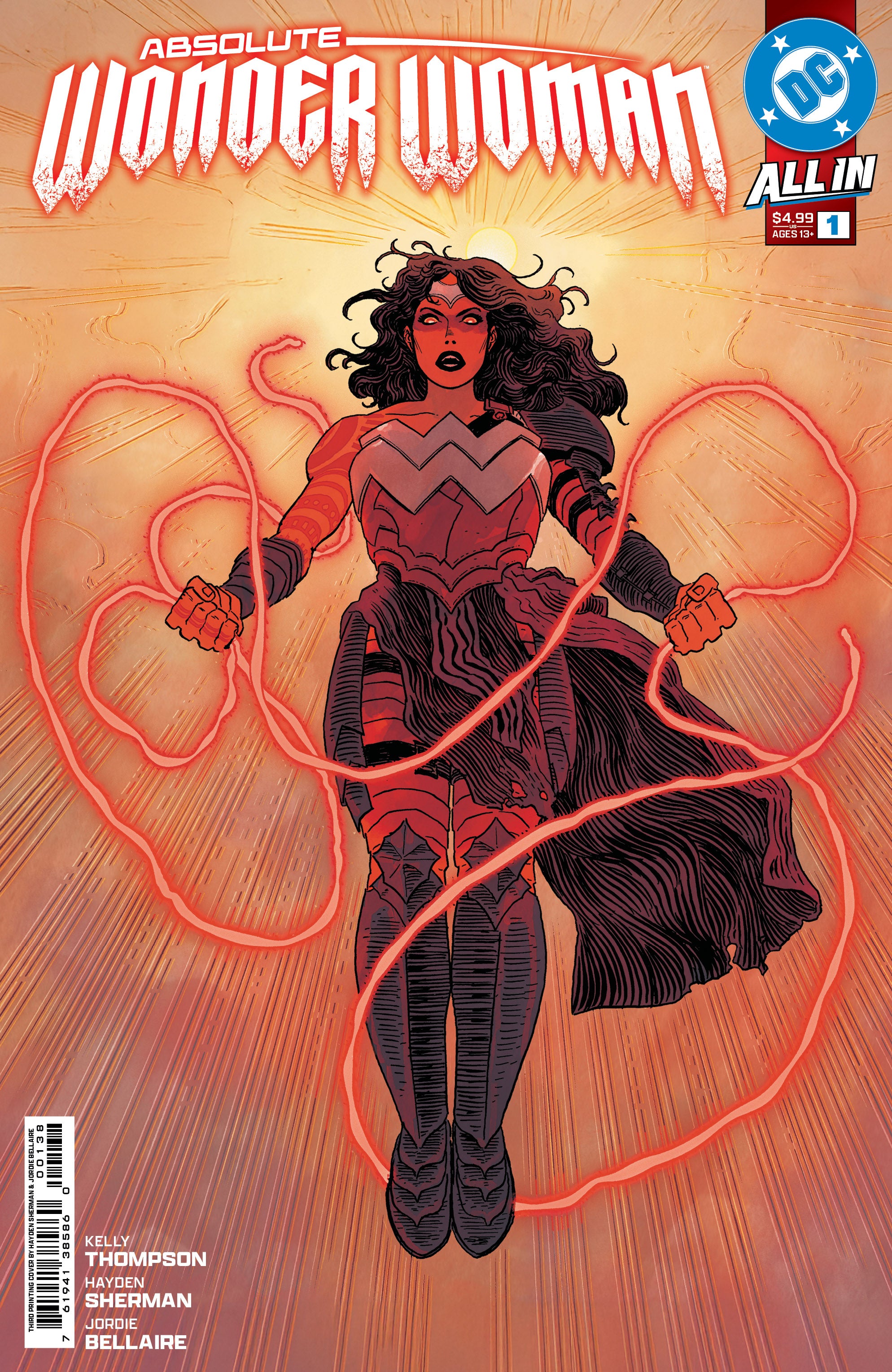 ABSOLUTE WONDER WOMAN #1 3rd Printing Cvr A Hayden Sherman