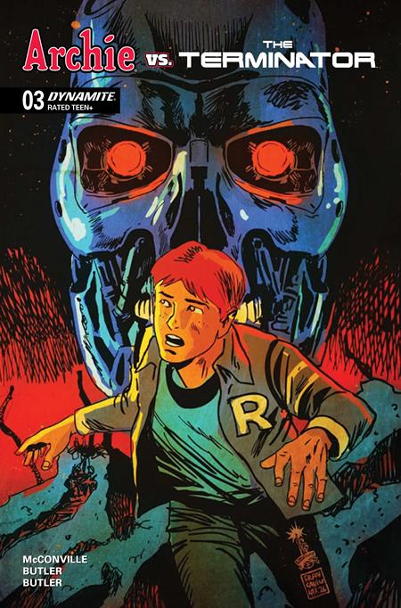 ARCHIE VS THE TERMINATOR #3 CVR A FRANCESCO FRANCAVILLA