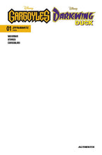 GARGOYLES DARKWING DUCK #1 CVR E BLANK AUTHENTIX VAR