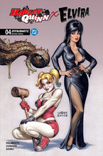 HARLEY QUINN X ELVIRA #4 CVR C JOSEPH MICHAEL LINSNER VAR