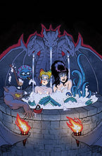 HARLEY QUINN X ELVIRA #4 CVR G AMANDA CONNER HOT TUB LTD VIRGIN VAR