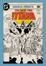 GEORGE PEREZS NEW TEEN TITANS ARTISTS EDITION HC CVR