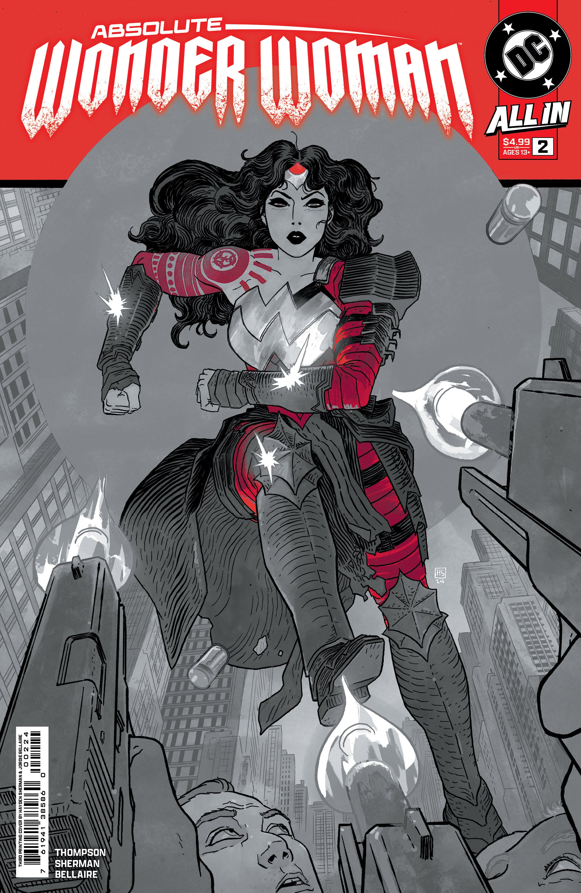 ABSOLUTE WONDER WOMAN #2 3rd Printing