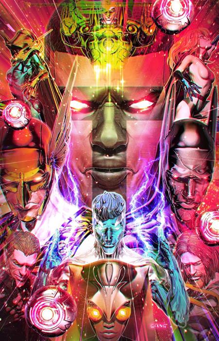 JUSTICE LEAGUE UNLIMITED #16 CVR E JOHN GIANG CARD STOCK VAR (DC K.O.)