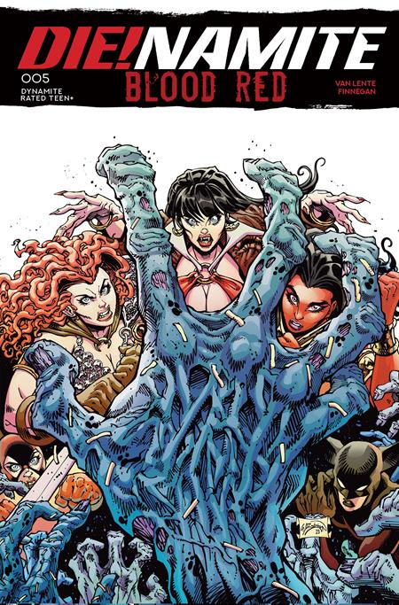 DIENAMITE BLOOD RED #5 CVR D WILL ROBSON VAR