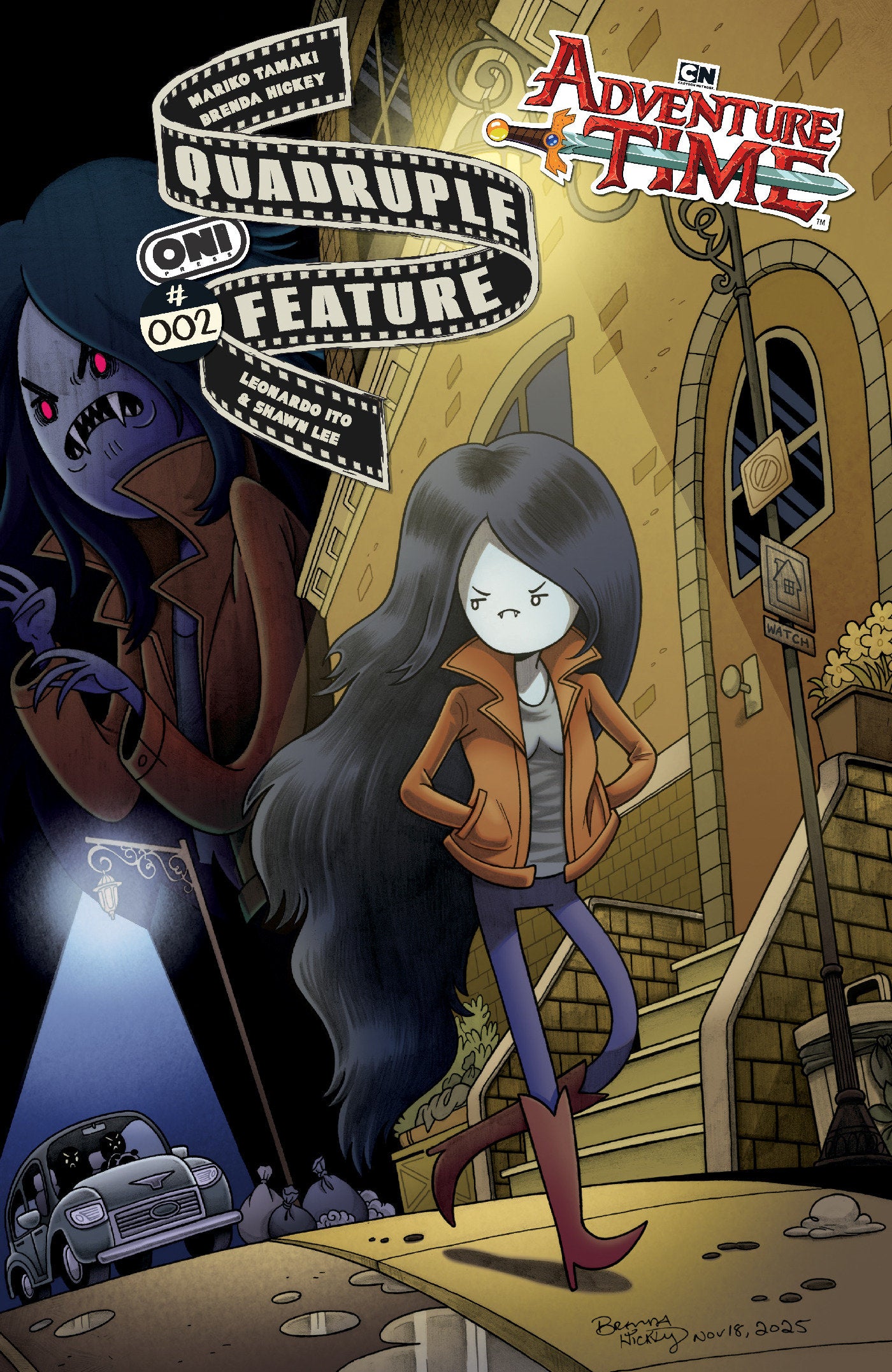 ADVENTURE TIME QUADRUPLE FEATURE #2 CVR A BRENDA HICKEY