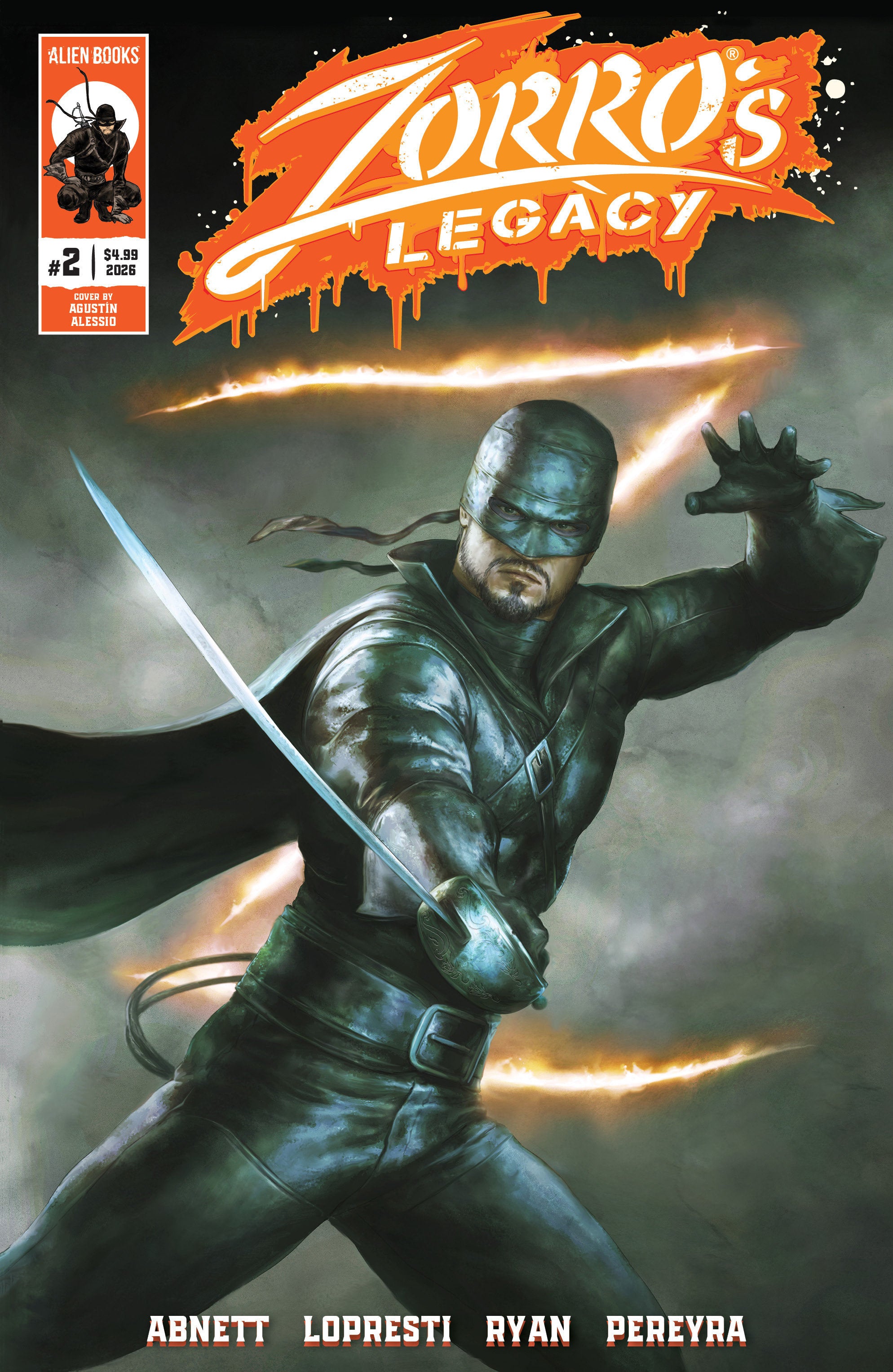 Zorro's Legacy #2 Variant C (Alessio)