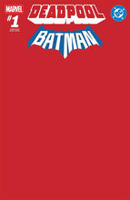 DEADPOOL BATMAN #1 RED BLANK COVER VARIANT