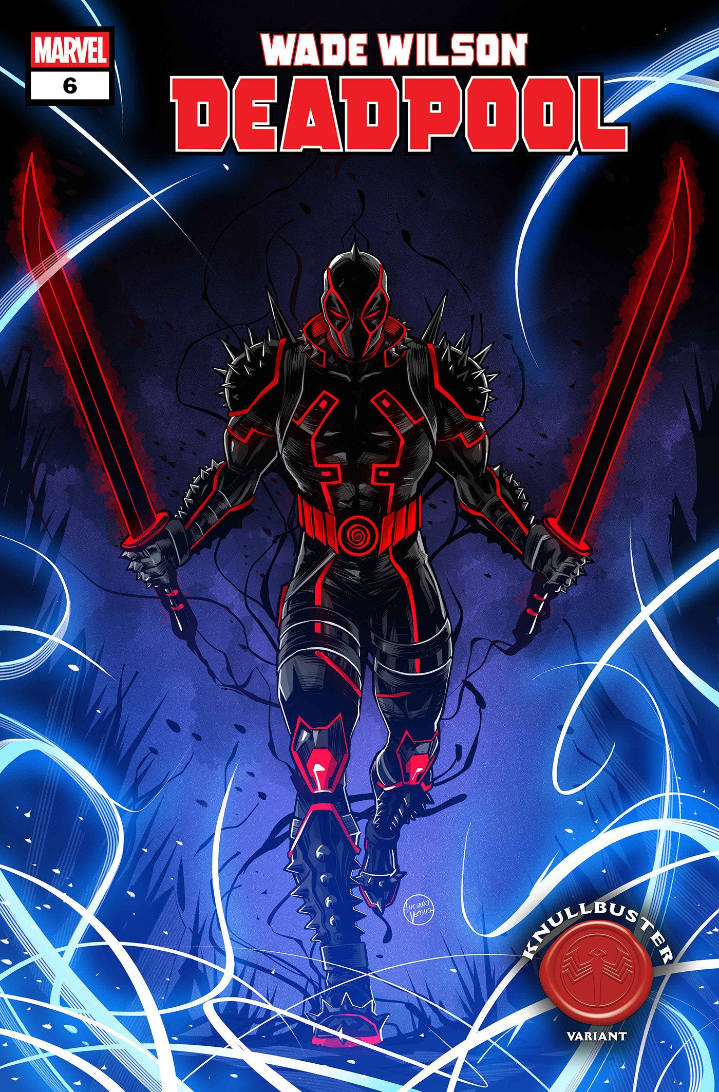 WADE WILSON: DEADPOOL #6 LUCIANO VECCHIO KNULLBUSTER VARIANT