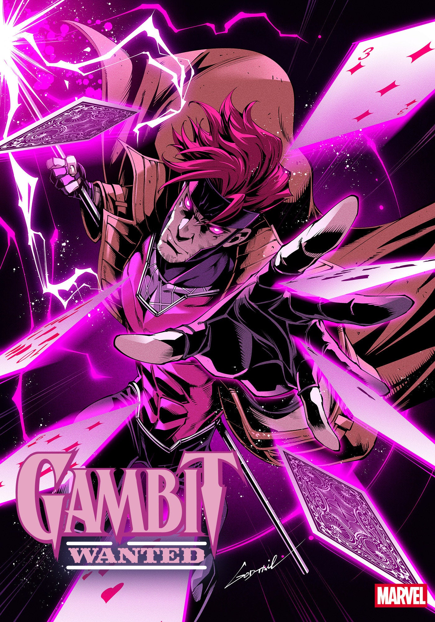 GAMBIT: WANTED #2 GODTAIL GAMBIT VARIANT