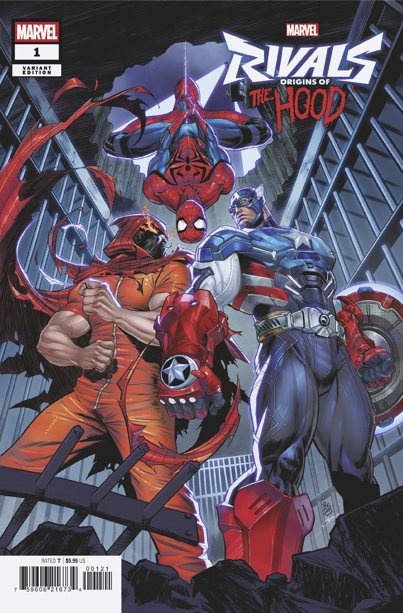 ORIGINS OF THE HOOD: MARVEL RIVALS #1 FEDERICO SABBATINI VARIANT
