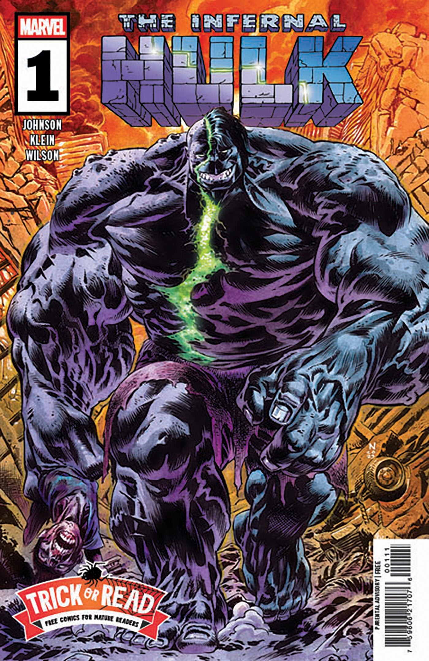 INFERNAL HULK #1 HALLOWEEN TRICK-OR-READ 2026 [BUNDLES OF 20]